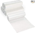 20-30 Gallon Clear Garbage Can Liners, 500 Count - Medium - Large Trash Can Liners - High Density, Thin, Lightweight, 10 Microns - For Office, Home, Hospital, Wastebaskets -20 Coreless Rolls