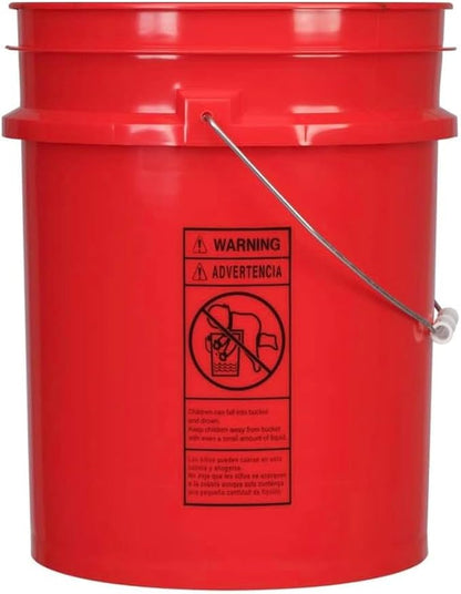 House Naturals 5 Gallon Premium HPDE Plastic Bucket - Image 3