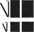 DIYASY Food Bag Clips,30 Pack Plastic Snack Sealing Clip for Food Storage & Packages Assorted Sizes