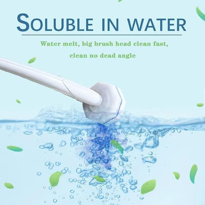50PCS Toilet Brush Replacement Heads, Upgraded Disposable Brush Heads, - Image 4