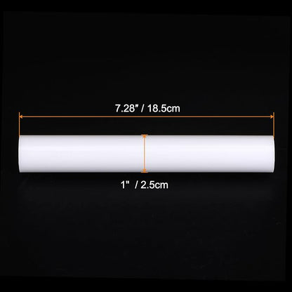 HARFINGTON Acrylic Clay Roller 7.28 Inch x 1 Inch Solid Non-Stick Plastic Round - Image 2