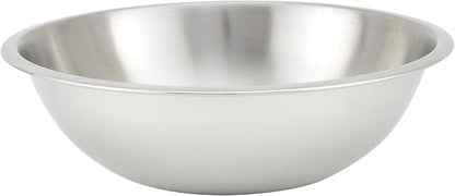 Winco 8 Quart Heavy-Duty Stainless Steel Mixing Bowl by Fonteme