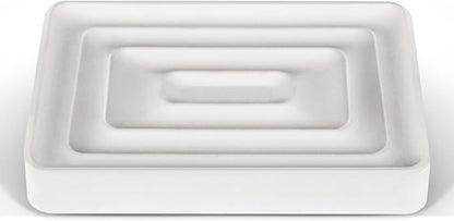 1 Pack Diatomite Soap Dish Holder, Quick Dry Stone Bath Tray, Diatomaceous by SlowSLog