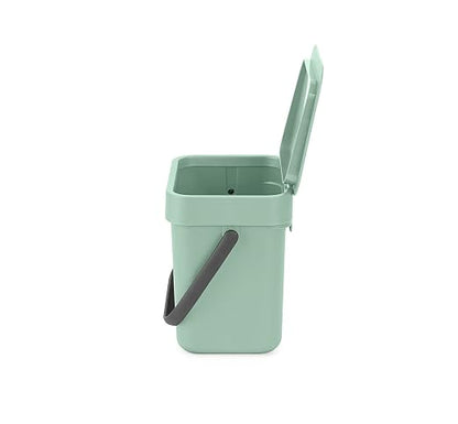 Brabantia Sort & Go Food Trash Can Small Countertop Kitchen Compost Caddy - Image 4