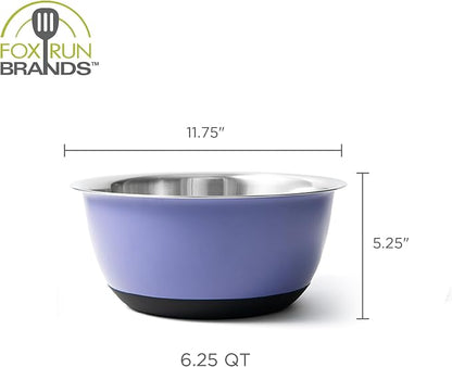 Fox Run Stainless Steel Mixing Bowl, 6.25 Quart - Image 7