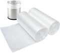 2 Gallon Small Plastic Trash Bags, 7.5 Liters Clear Wastebasket Liners Garbage Bags for Home, Office, Bathroom, 100 Counts