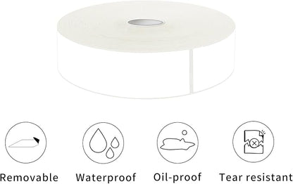 1000 Blank Removable Freezer Labels Water Oil Resistant - Image 3