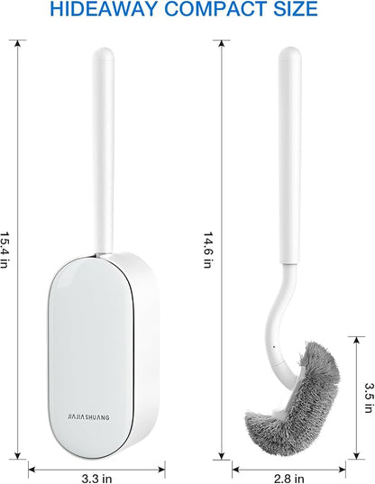 Toilet Bowl Brush and Holder, OSCIOSS Toilet Brush Set - Image 7