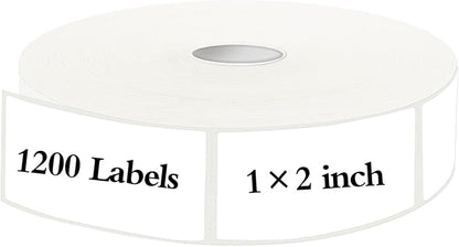 1200 Blank Removable Freezer Labels Water Oil Resistant - Image 2