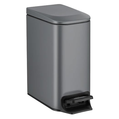 TIPGO Slim Bathroom Trash Can by TIPGO