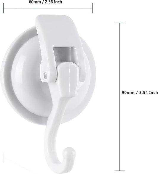 Heavy Duty Suction Cup Hooks for Shower, Bathroom Robe - Image 2