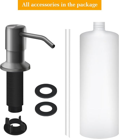 Soap Dispenser for Kitchen Sink, Built in Sink Soap Dispenser Lotion Dispenser - Image 5