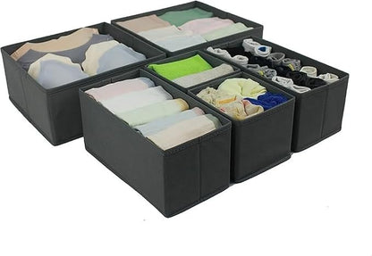 Amazon Basics Collapsible Cloth Drawer Organizer Boxes - Image 3