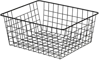 Kitchen Wire Baskets Farmhouse Decor Metal Food Storage Organizer, Household - Image 2