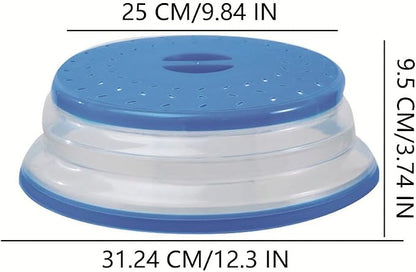 Collapsible Microwave Splatter Cover, Microwave Plate Cover - Image 2