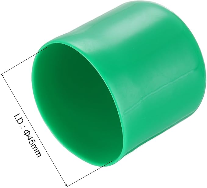 uxcell 20pcs Rubber End Caps 45mm ID Vinyl PVC Round Tube Bolt Cap Cover Screw - Image 3
