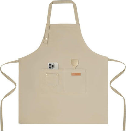 Tosewever Art Aprons for Women Painting Pottery Baking, Mens Buckle Straps by Tosewever