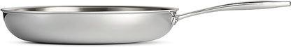 Tramontina Signature Tri-Ply Clad Stainless Steel 12-Inch Large Frying Pan - Image 2