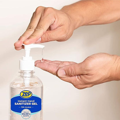 Zep Instant Hand Sanitizer Gel 70% Alcohol 500Ml Case of 12 - Image 4