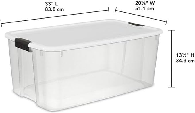 Sterilite 16-Pack Ultra Latching Box, Storage Bins - Image 2