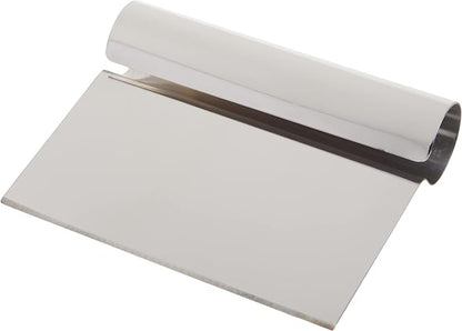 Winco Handle Winware Stainless Steel Dough Scraper - Image 2