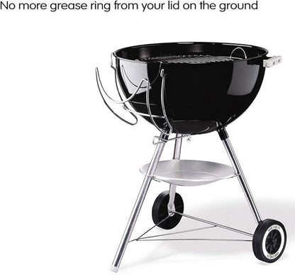 GRISUN Grill Lid Holder for Weber Charcoal Kettle Grill 22.5 Inch, 18.5 Inch - Image 3