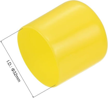 uxcell 20pcs Rubber End Caps 32mm ID Vinyl PVC Round Tube Bolt Cap Cover Screw - Image 3