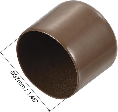 uxcell 20pcs Rubber End Caps 37mm ID Vinyl PVC Round Tube Bolt Cap Cover Screw - Image 3