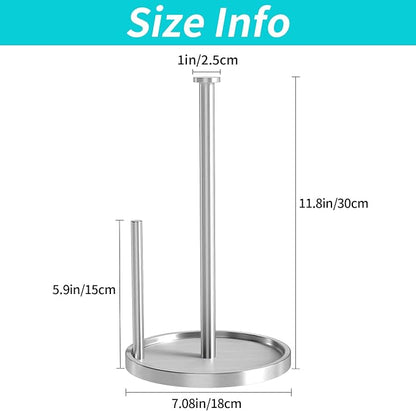Paper Towel Holder Countertop, Standing Paper Roll Holder - Image 5