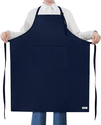 ROTANET Extra Large Apron for Men Adjustable Bib Aprons by ROTANET