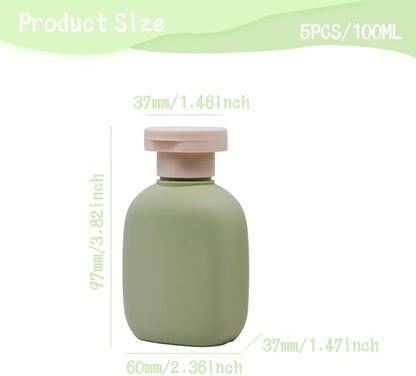 3.4 oz Leak-Proof Travel Bottles - Image 2