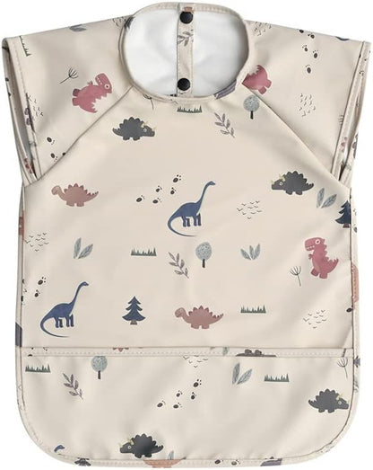 Waterproof Baby Bibs, Infant Toddler Extra Cover Feeding Bib by GZMM