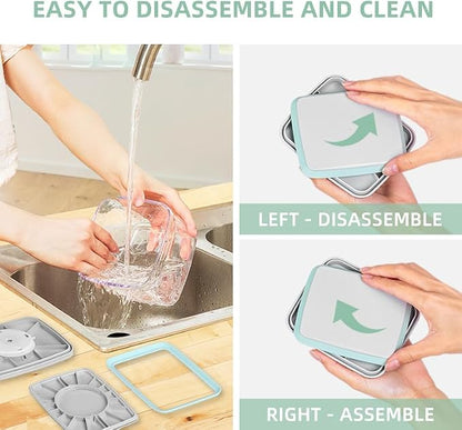 Food Storage Containers with Lids Airtight- 3Pcs BPA-Free Kitchen and Pantry - Image 3