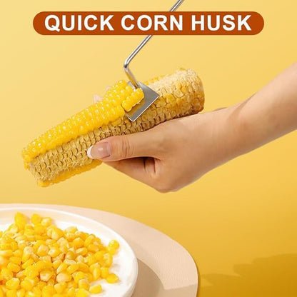 2 Packs Corn Peeler for Corn on the Cob, 2026 Upgraded Corn Stripper for Corn - Image 6