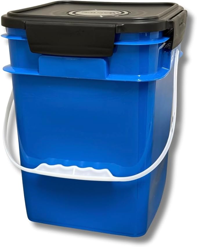 House Naturals 4 Gallon Square Food Grade Bucket Pail - Image 2