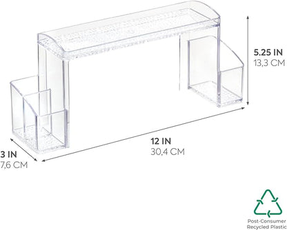 iDesign - 43130 Med+ Plastic High Rise Bathroom Medicine Cabinet Organizer - Image 2