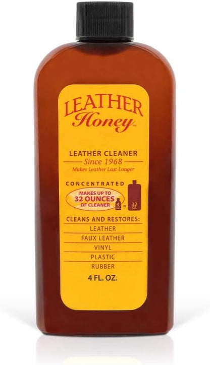 Leather Honey Leather Cleaner: Non-Toxic Leather Care Made in the USA Since by LeatherHoney