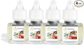 Scent Fill Coffee House Plug in Air Freshener, 4 Scented Oil Refills