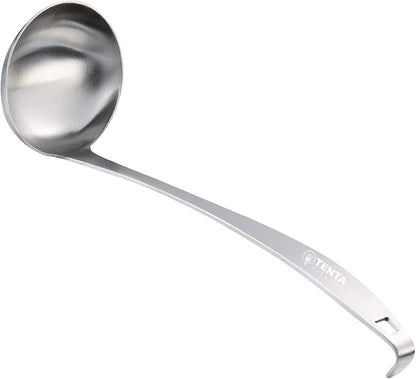 Tenta Kitchen 3oz/85ml Stainless Steel Small Soup Ladle Spoon Stainless Steel by TENTA+KITCHEN