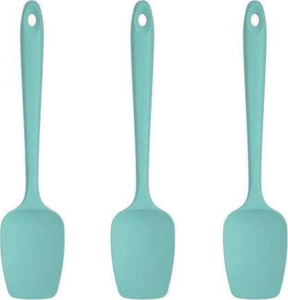 U-Taste Silicone Spoon Spatula Set, 600ºF High Heat Resistant Food Grade by U-Taste