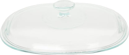 CorningWare FS2 2.5qt/2.35L Oval French White Casserole Dish & DC1.5C 1-1.75L - Image 6