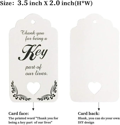 WODEGIFT 50pcs Vintage Skeleton Key Bottle Opener, Bridal Shower Favors - Image 7