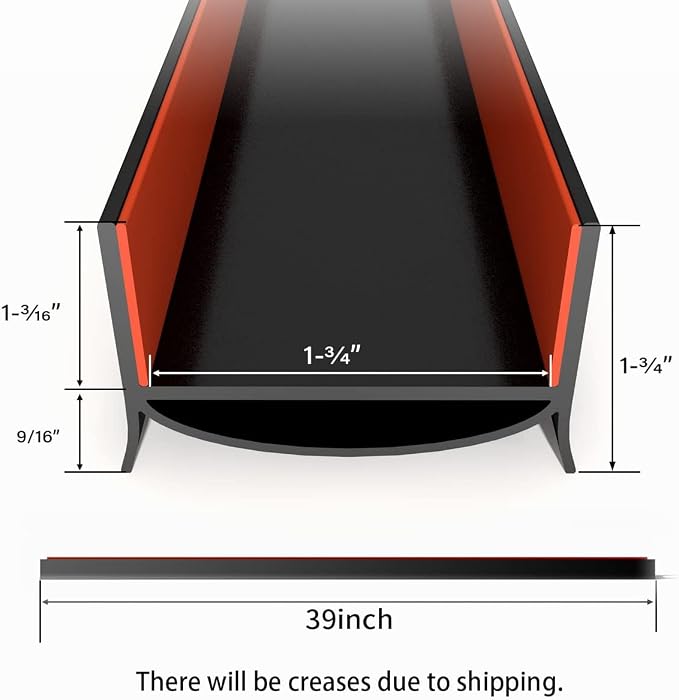 Door Draft Stopper, Strong Adhesive Door Sweep - Image 7