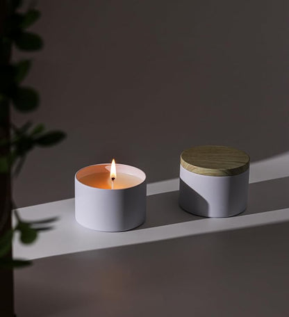 Aroparc Candle Tins 8oz with Lids, 24 Pack Seamless Candle Containers - Image 3