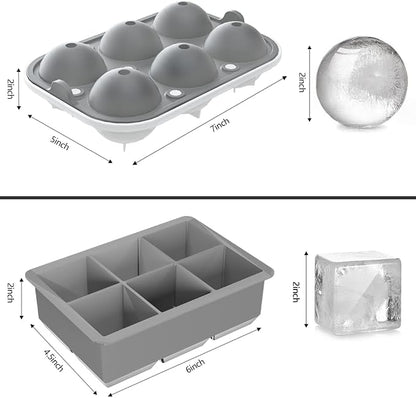 ROTTAY Ice Cube Trays, Sphere Ice Ball Maker - Image 5