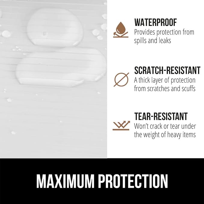 GORILLA GRIP DuraGuard Shelf Liner, Non-Adhesive Cabinet Liners - Image 4