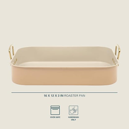 Gibson Home Broxton 2-Piece Nonstick Roaster Pan - Image 2