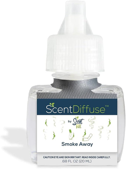 Scent Fill Smoke Away Plug in Air Freshener, 4 Scented Oil Refills - Image 3