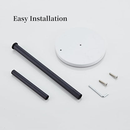 Matte Black Paper Towel Holder, Stainless Steel Paper Towel Holder - Image 5
