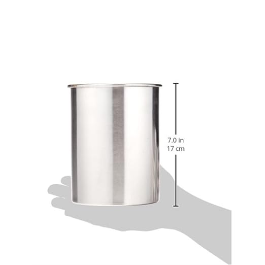 TableCraft Products HU2 Utensil Holder, Stainless Steel Brushed - Image 3